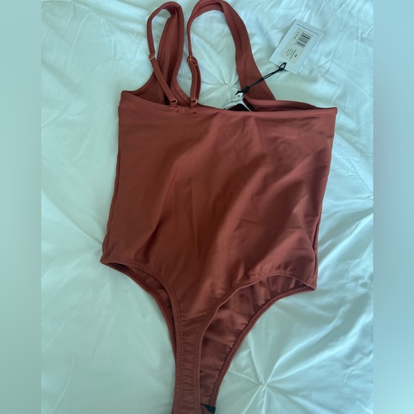 WeWoreWhat Asymmetrical Snap Enclosure Bodysuit - Picture 4 of 5